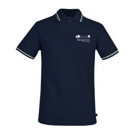S/S Polo Shirt - Stripe Collar - Armbands