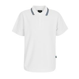 S/S Polo - Stripe Collar