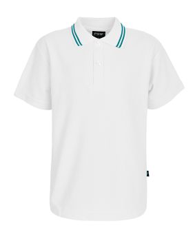 S/S Polo - Stripe Collar