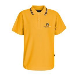 S/S Polo - Stripe Collar