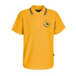 S/S Polo - Stripe Collar