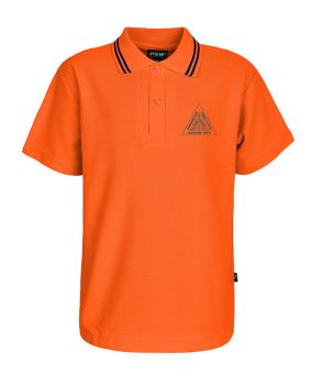 S/S Polo - Stripe Collar