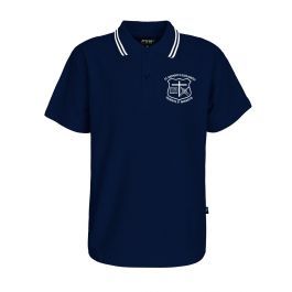 S/S Polo - Stripe Collar
