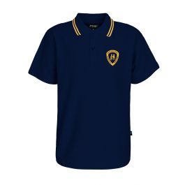 S/S Polo - Stripe Collar
