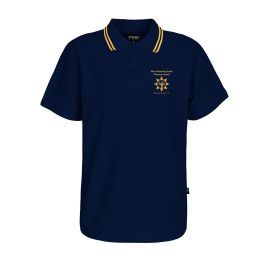 S/S Polo - Stripe Collar