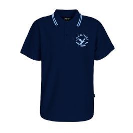 S/S Polo - Stripe Collar