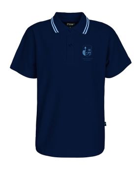 S/S Polo - Stripe Collar