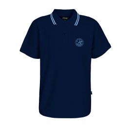 S/S Polo - Stripe Collar
