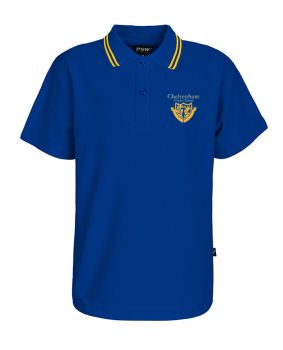 S/S Polo - Stripe Collar