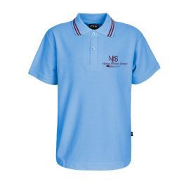 S/S Polo - Stripe Collar
