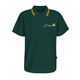 S/S Polo - Stripe Collar