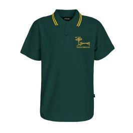 S/S Polo - Stripe Collar
