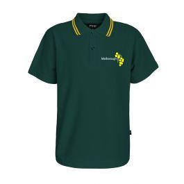 S/S Polo - Stripe Collar