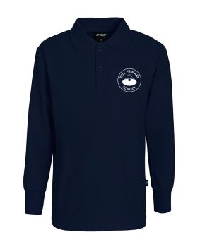 Long Sleeve Polo Shirt