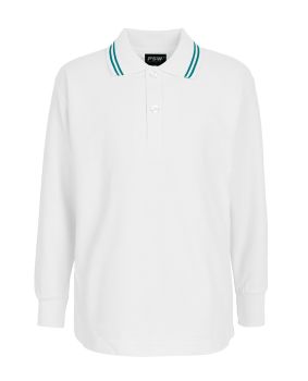 L/S Polo - Stripe Collar