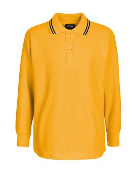 L/S Polo - Stripe Collar