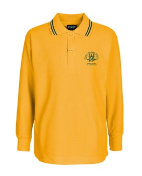 L/S Polo - Stripe Collar