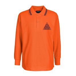 L/S Polo - Stripe Collar