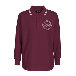 L/S Polo - Stripe Collar
