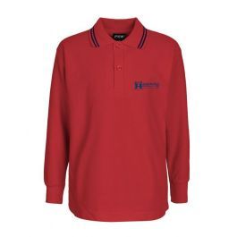 L/S Polo - Stripe Collar