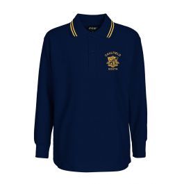L/S Polo - Stripe Collar