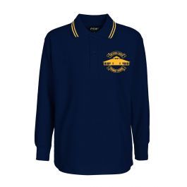 L/S Polo - Stripe Collar