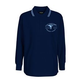 L/S Polo - Stripe Collar