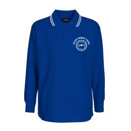 L/S Polo - Stripe Collar