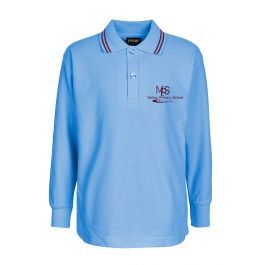 L/S Polo - Stripe Collar