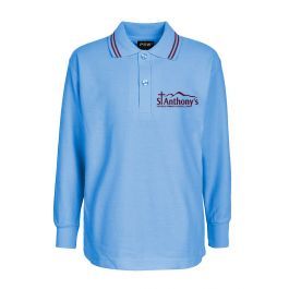 L/S Polo - Stripe Collar