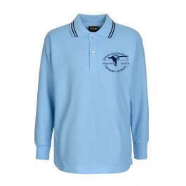 L/S Polo - Stripe Collar