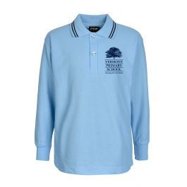 L/S Polo - Stripe Collar