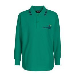L/S Polo - Stripe Collar
