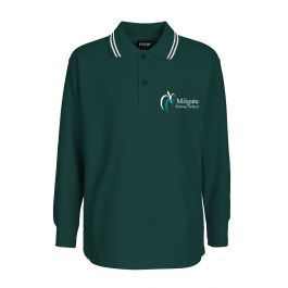 L/S Polo - Stripe Collar