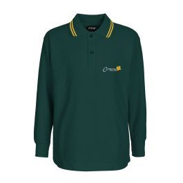 L/S Polo - Stripe Collar