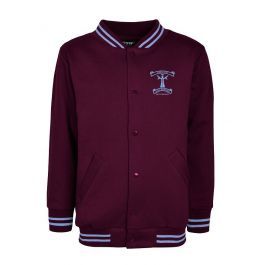 Bomber Jacket- Stripe Rib