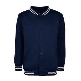 Bomber Jacket- Stripe Rib
