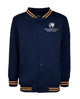 Bomber Jacket- Stripe Rib