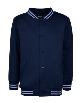 Bomber Jacket- Stripe Rib