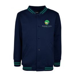 Bomber Jacket- Stripe Rib