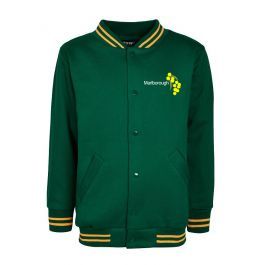 Bomber Jacket- Stripe Rib