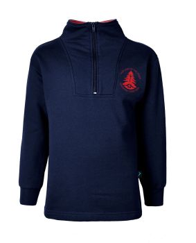 1/4 Zip Windcheater w Contrast