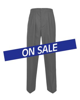 Pleated Trouser - Double Knee