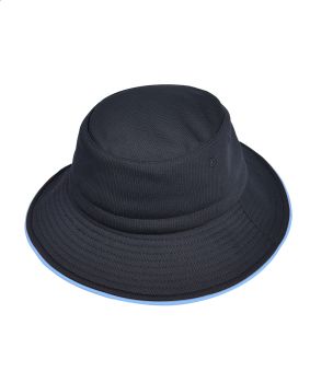 Adjustable Mesh Bucket Hat - Contrast Piping
