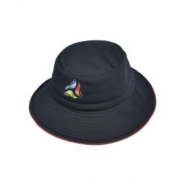 Adjustable Mesh Bucket Hat - Contrast Piping
