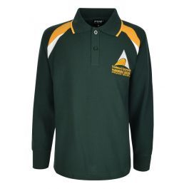 L/S Polo with Contrast