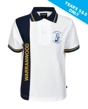 S/S Polo with Vertical Panel