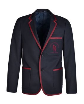 Unisex Twill Blazer with Full Braid