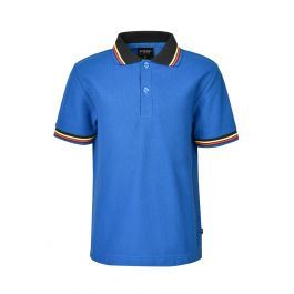 S/S Polo with stripe