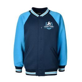 Bomber Jacket with contrast and raglan sleeve